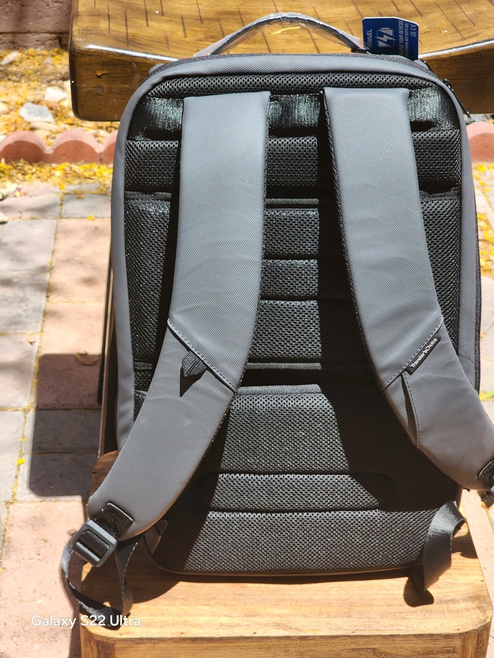 Traveler Choice Gray Breenon Unisex Multi-Compartment Spacious Travel Backpack